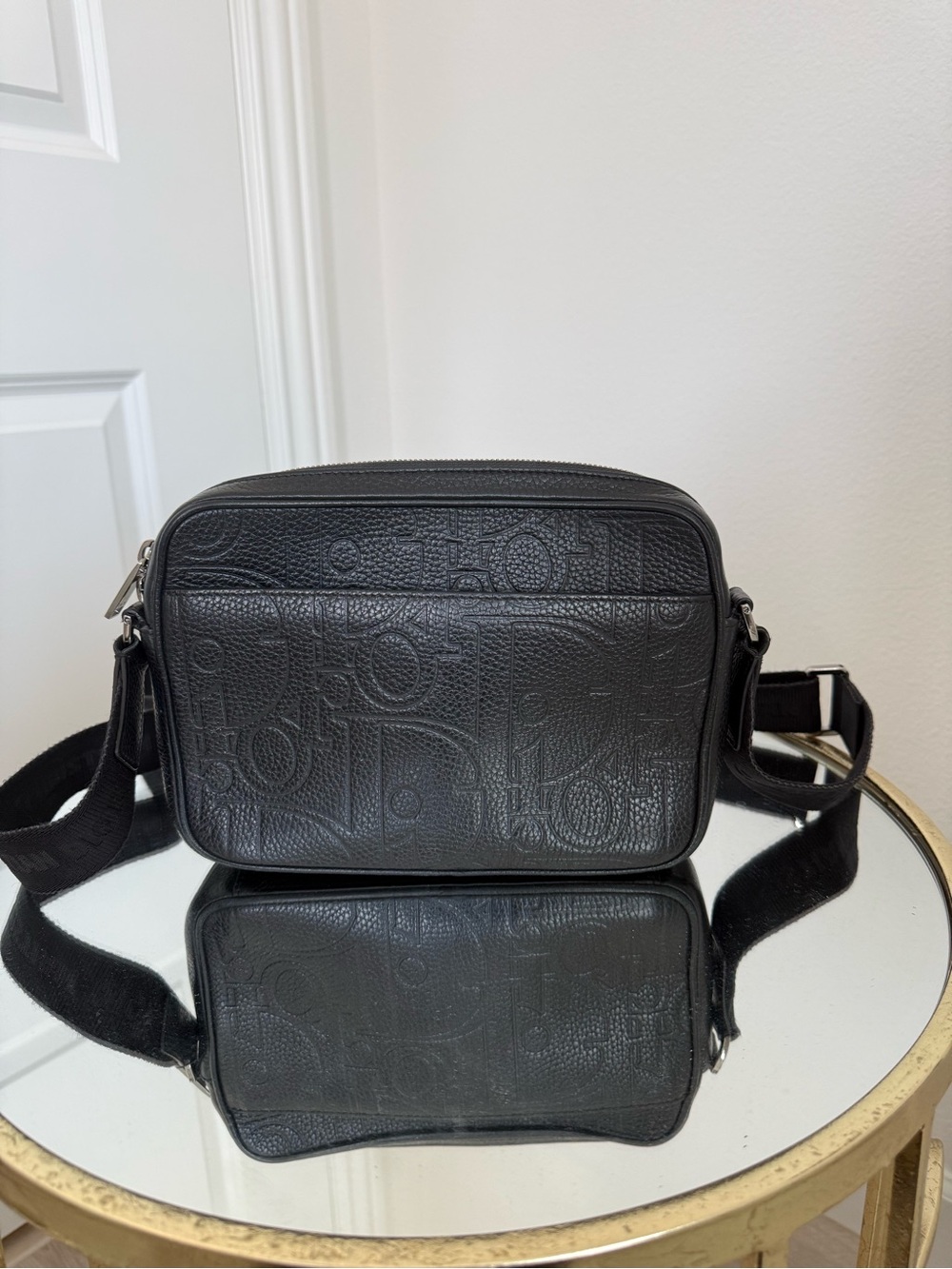 DIOR RIDER 2.0 ZIPPED MESSENGER BAG - Picture 8 of 9